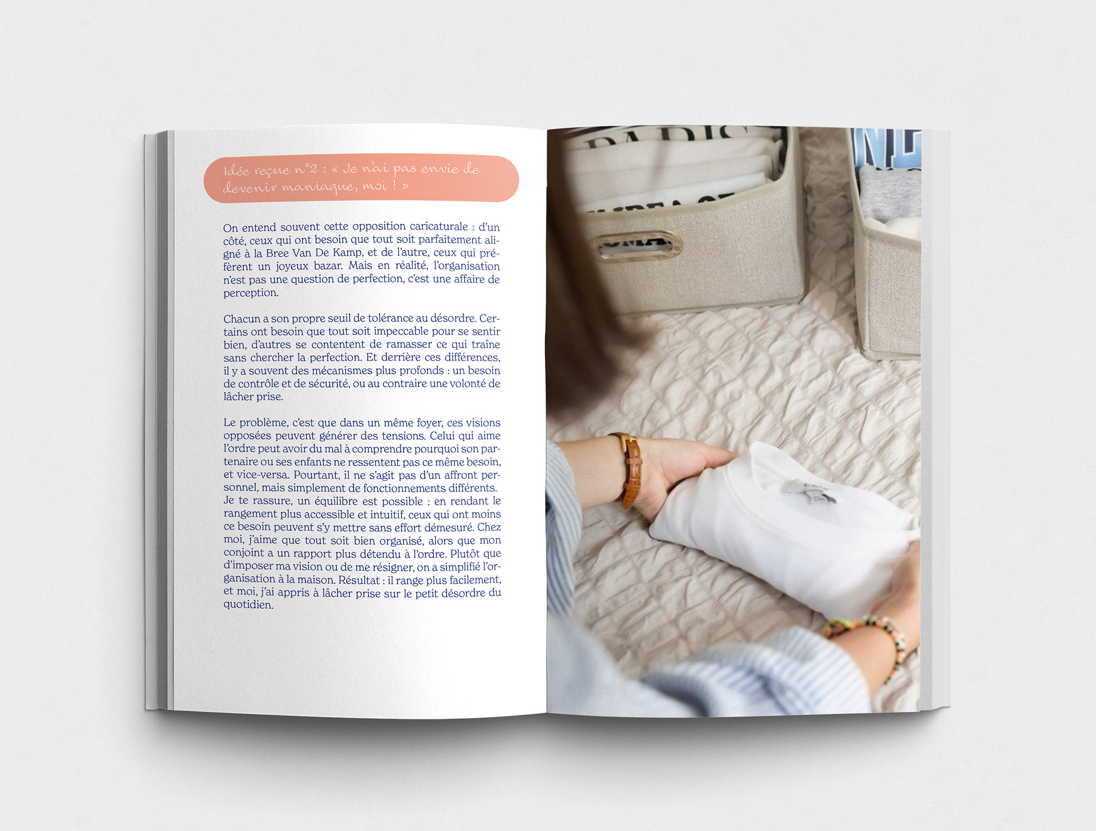 Livre de rangement et organisation, méthodes pour trier et désencombrer