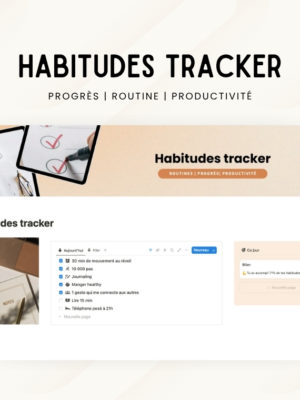 Habitudes tracker